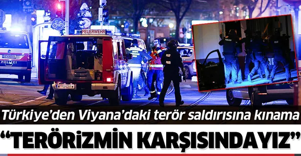 Türkiye'den Viyana'daki terör saldırısına kınama