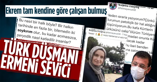 İmamoğlu'nun işe aldığı İBB çalışanı Fatma Yavuz: Atatürk'ten nefret ediyorum ülkücüler hırsızdır Türkler soykırım yapmıştır
