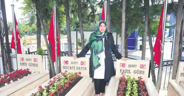 15 Temmuz’da eşi ve babası şehit, iki kardeşi gazi oldu! Bilge Gürs: Rabbim bana 4 şeref madalyası birden verdi