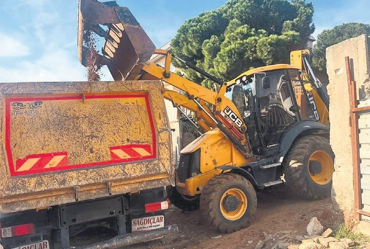 Bir hafriyat kıyağı da Kartal’da