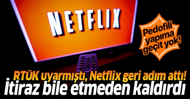Netflix'ten skandal film ile ilgili geri adım! RTÜK uyarmıştı