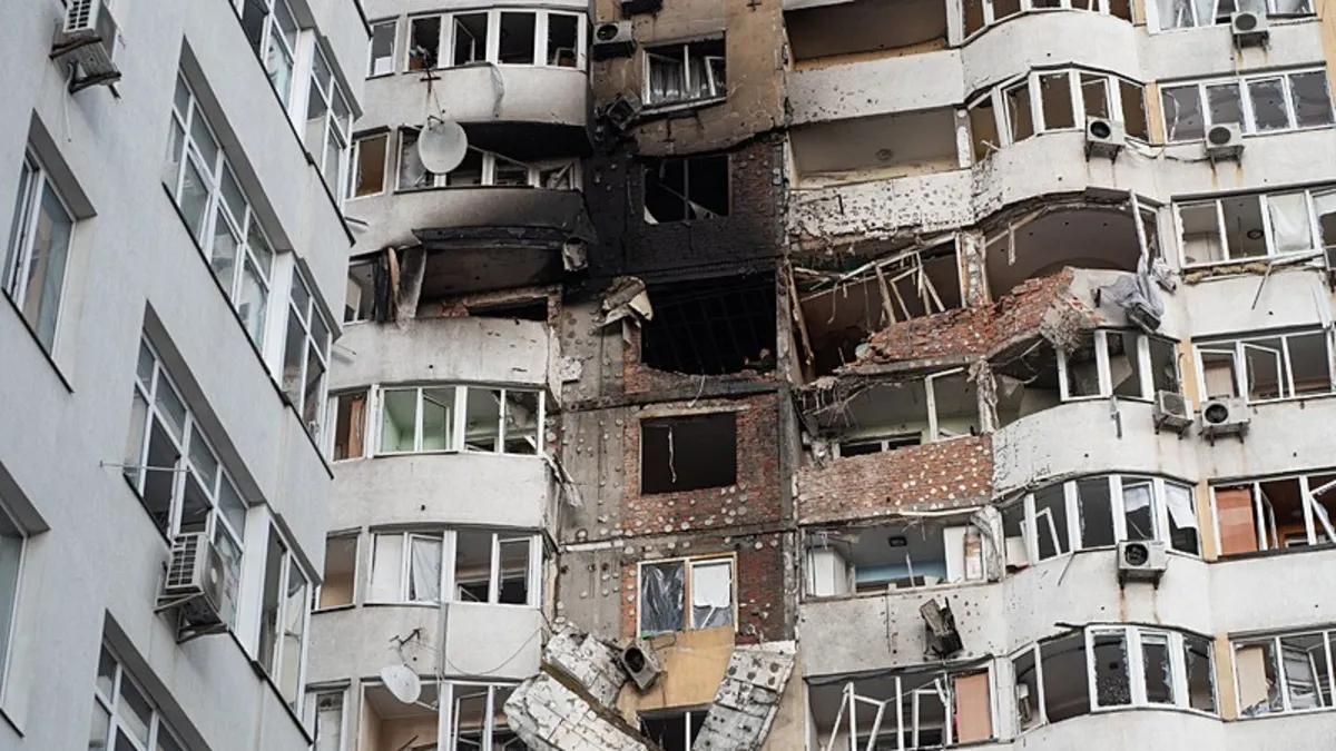 Rusya'dan Kiev'e İHA'lı saldırı | Çok sayıda ölü ve yaralı var