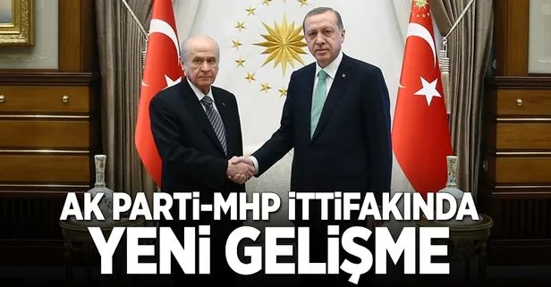 AK Parti-MHP ittifakında flaş gelişme