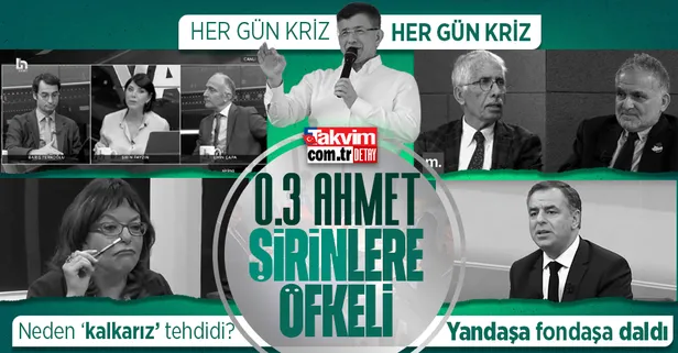 Ahmet Davutoğlu ile 6'lı masanın yandaşları birbirine girdi! "Çekilelim derken liderlere demedim"