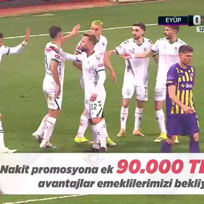 GOL |  İkas Eyüpspor 0-1 Tümosan Konyaspor