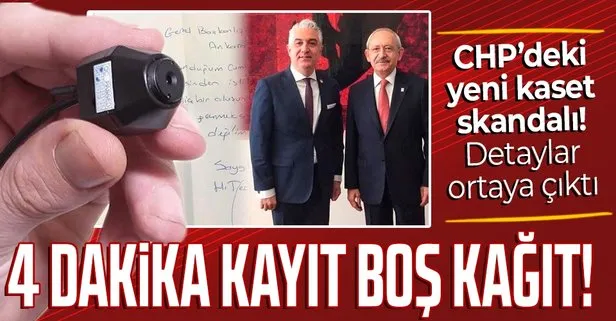 CHP'de yeni kaset skandalı!