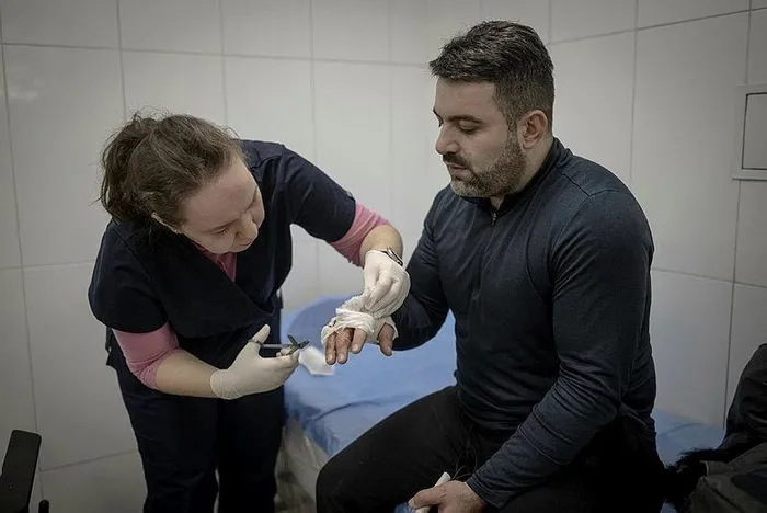 Harkiv'de AA ekibinin de kaldığı otele saldırı-5