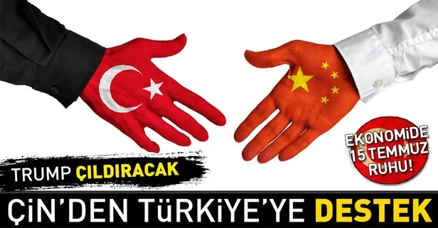 Son dakika... Çin’den Türkiye’ye destek!