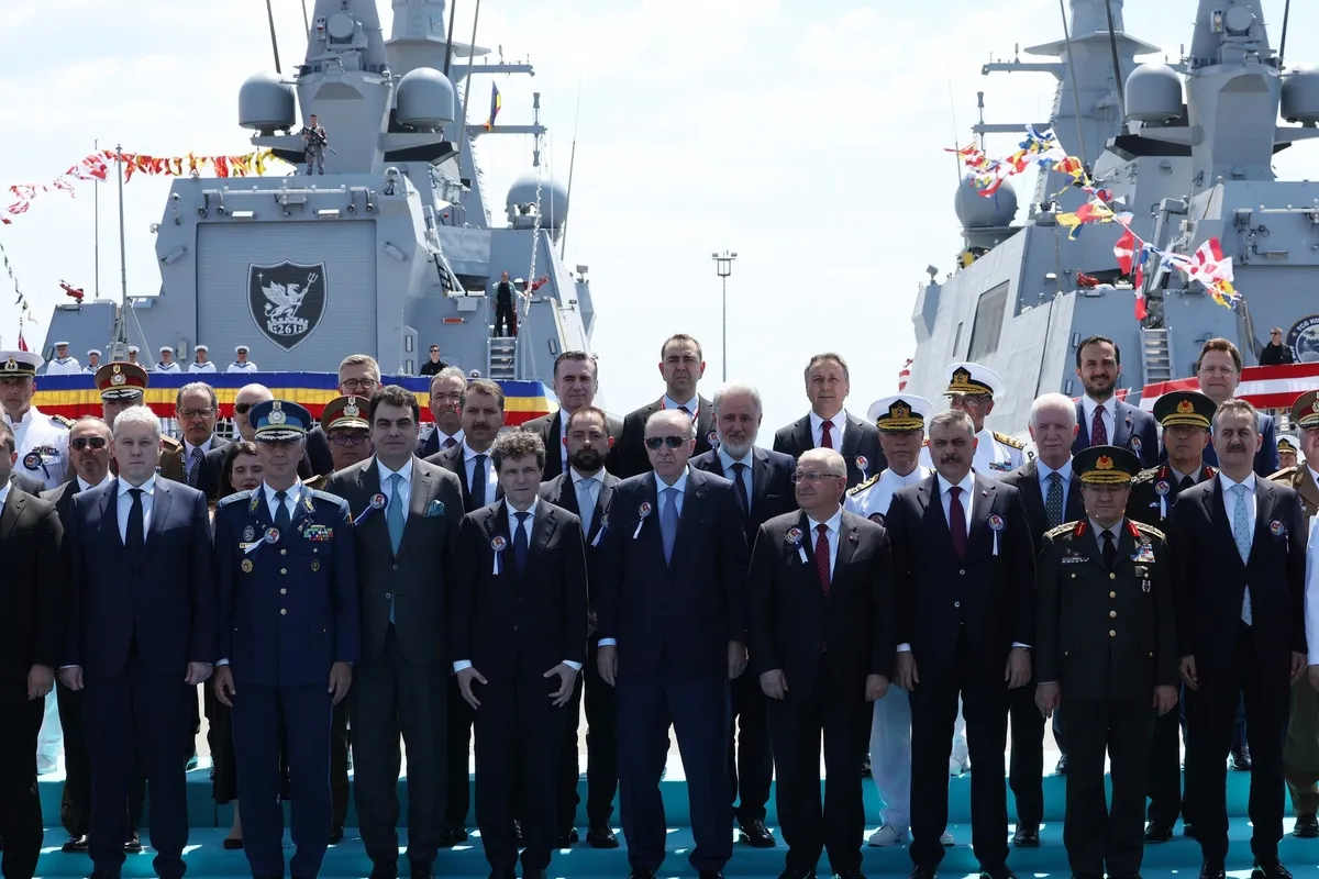 Başkan Erdoğan gemi teslimat töreninde açıkladı: "Bir ilki gerçekleştirdik"-8