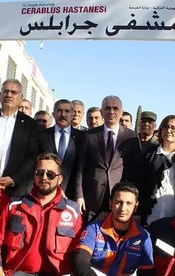 AK Parti heyeti Cerablus'ta