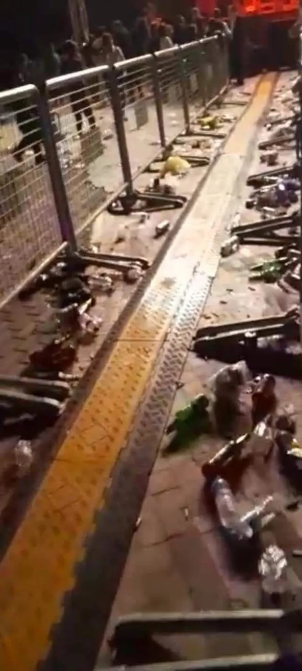 CHP'li Gemlik Belediyesi'nin düzenlediği konserde skandal görüntüler! Her yer bira şişesi ile doldu-2