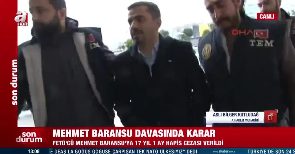 FETÖ'cü Mehmet Baransu'nun cezası belli oldu