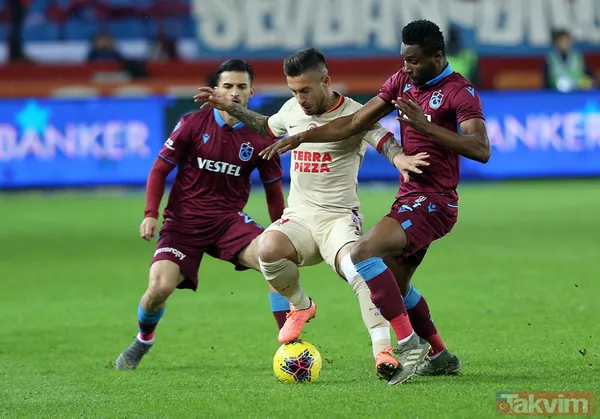 Trabzonspor Galatasaray karşılaşması nefes kesti! İşte maçtan kareler... - 12