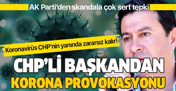 Son dakika: CHP'li Bodrum Belediyesi Başkanı Ahmet Aras'tan koronavirüs provokasyonu!