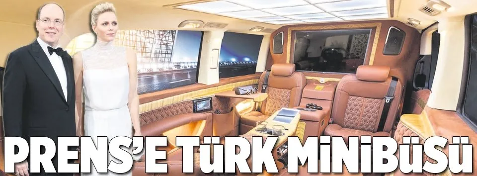 Prens’e Türk minibüsü