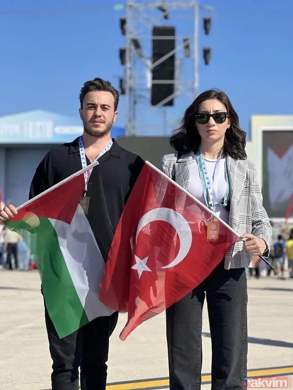 BÜYÜK FİLİSTİN MİTİNGİ! 7'den 70'e milyonlarca vatandaş Atatürk Havalimanı'na akın etti! - 16