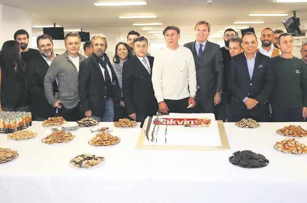 Takvim Gazetesi'nin 24.yılı dün kutlandı