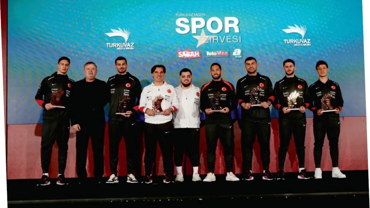Turkuvaz Spor Zirvesi’nde ödüller sahiplerini buldu: