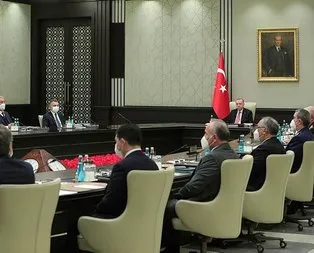 MGK Başkan Erdoğan liderliğinde toplandı