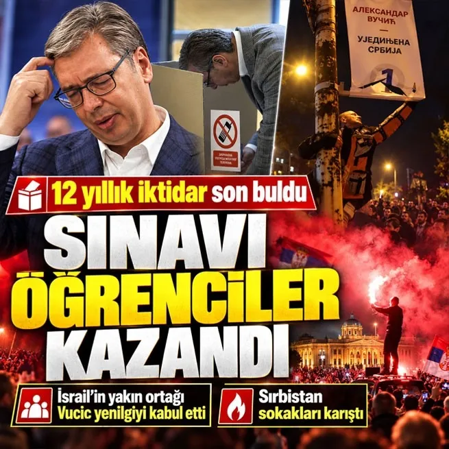 Netanyahu’ya dostum diye hitap etmişti! Vucic Sırbistan’da seçim yenilgisini kabul etti
