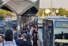 Şirinevler'de metrobüsün çarptığı kadın ağır yaralandı