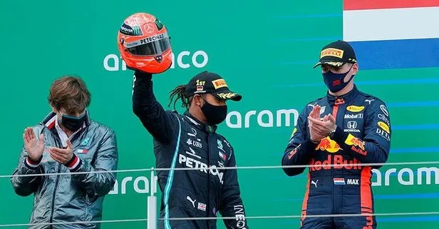 Son dakika: Formula 1 Eifel Grand Prix’sini Lewis Hamilton kazandı
