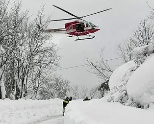 İtalya’daki çığ felaketinde mucize gelişme!