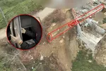 Bunu kimse tahmin edemezdi! Çamaşır makinesinin altından 'suç tüneli' çıktı