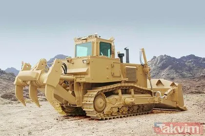 Hendek ve barikat canavarı! TSK’ya 50 ton ağırlığında zırhlı dozer Türkiye’nin yerli ve milli silahları