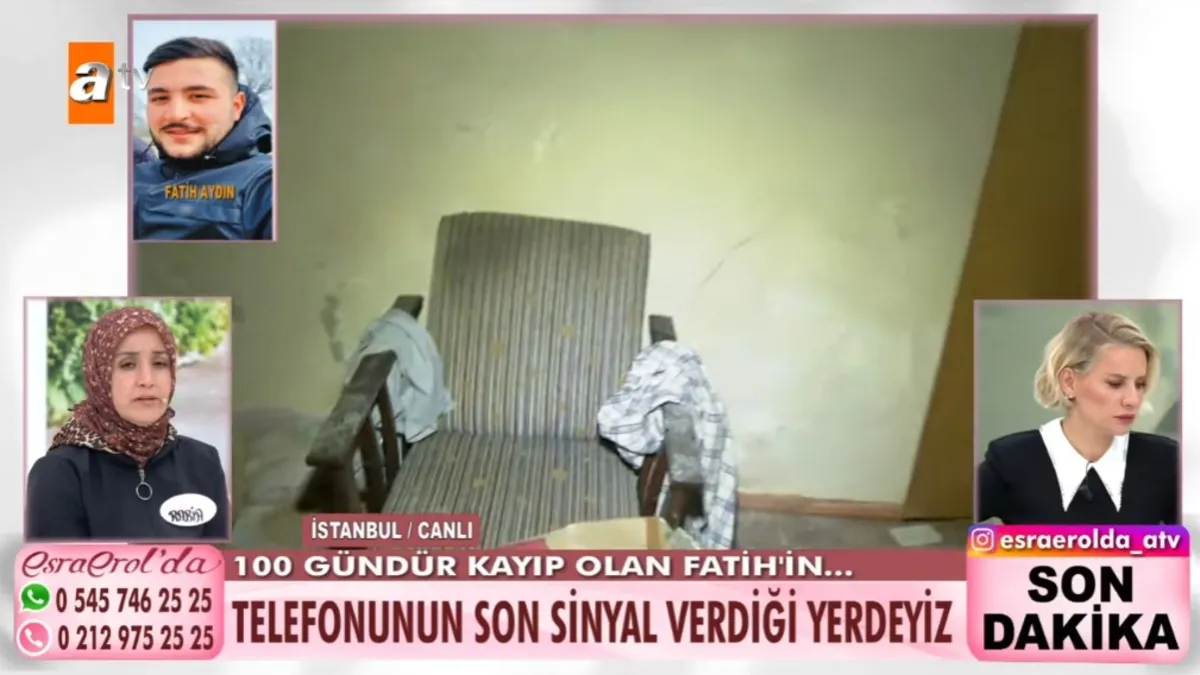 Esra Erol’daki Kayıp Fatih Aydın olayında flaş gelişme! Ekipler son sinyal alınan yere gitti: Harabe ev...