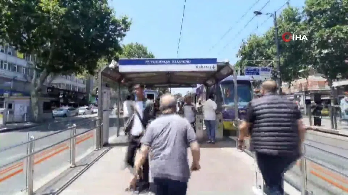 Kabataş-Bağcılar tramvay hattında arıza!