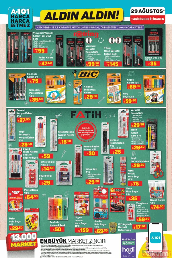 A101'de beyaz eşya indirimi! 12 Eylül kataloğunda yeni mutfak ürünleri yayınlandı - 7