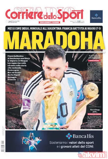 Arjantin Dünya Kupası'nı kazanırken Lionel Messi yine rekorları alt üst etti - 11