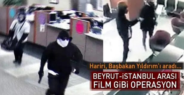 Beyrut’ta banka soydular, İstanbul’da yakalandılar