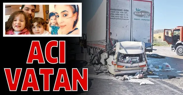 Acı vatan! Ankara’da gurbetçi aile kaza yaptı: 5 ölü