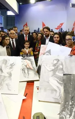 Cumhurbaşkanı Erdoğan 4. İstanbul Kitap Fuarı'nda