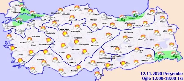 HAVA DURUMU | Meteorolojiden o illere sağanak uyarısı | 12 Kasım İstanbul'da hava nasıl olacak?-3