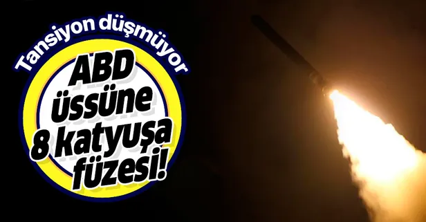 Son dakika: Irak'taki ABD üssüne roketli saldırı! Yaralılar var