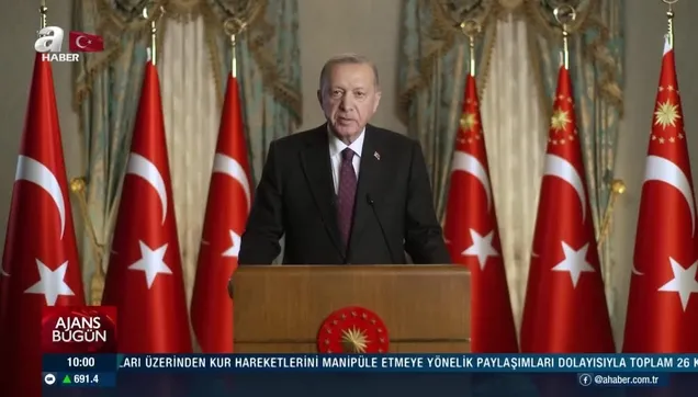 Başkan Erdoğan, ABD'deki MAS-ICNA Kongresine videolu mesaj yolladı: Dayanışmamızı daha da güçlendirmeliyiz
