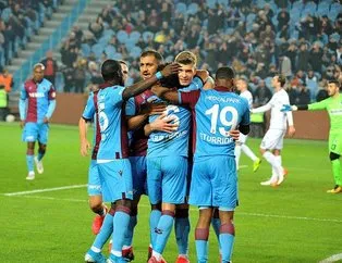 Trabzonspor kupada gol oldu yağdı