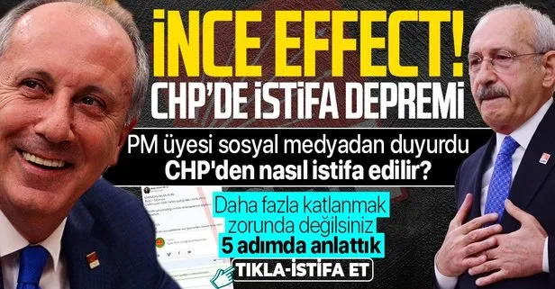 CHP'de istifa depremi