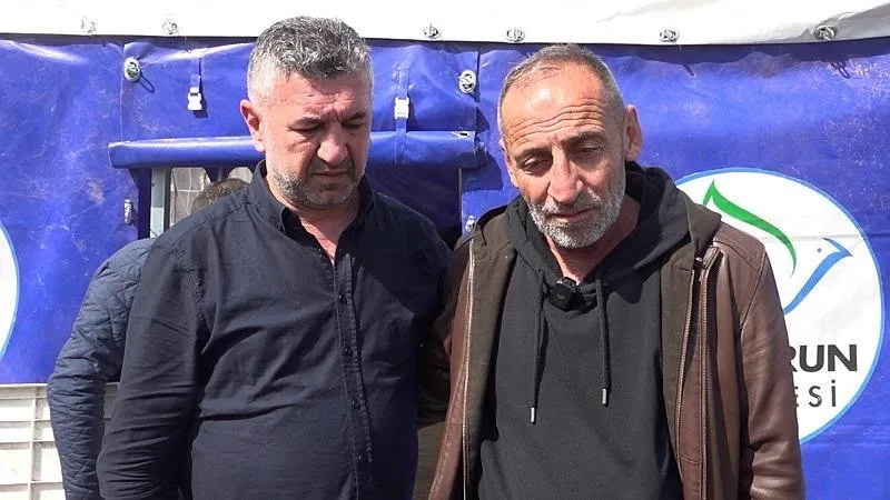 Baba Günay Demir (Sağda) (AA)