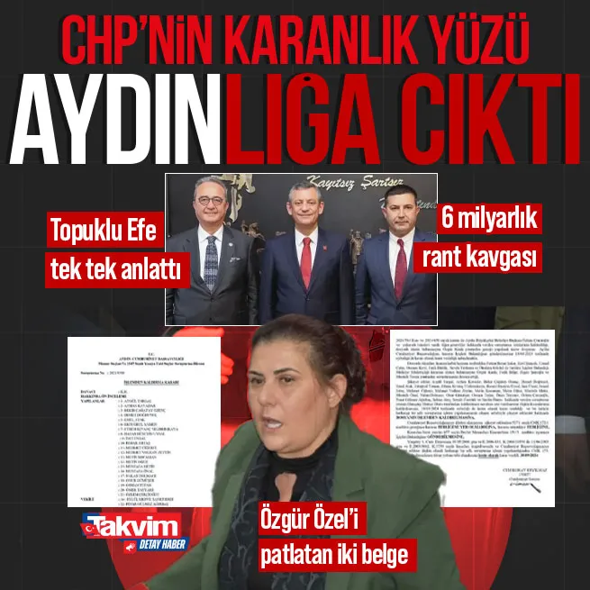 Özlem Çerçioğlu CHPdeki imar mafyasının foyasını çıkardı! Özgür Özeli belgelerle patlattı: Kuşadasında 6 milyarlık rant kavgası
