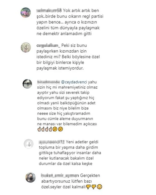 Ceyda Düvenci kızının regl olduğunu duyurunca sosyal medya ikiye bölündü! 'Kızınızın özelini nasıl paylaşırsınız!'-4