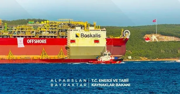 Türkiye'nin ilk yüzer gaz üretim platformu Çanakkale'ye ulaştı: 4 milyon hanenin gaz ihtiyacını karşılayacak