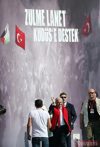 Yenikapı'da Tarihi Kudüs mitingi: Zulme Lanet Kudüs'e Destek - 13