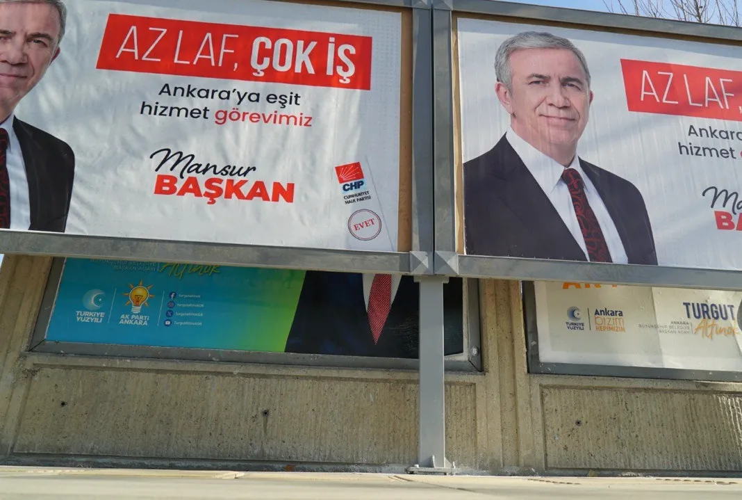 Altınok’un afişlerine engelleme