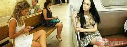 Rusya’da ortaya çıktı dünya konuşuyor! Metroda yalın ayak