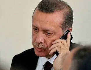 Başkan Erdoğan’dan anlamlı telefon