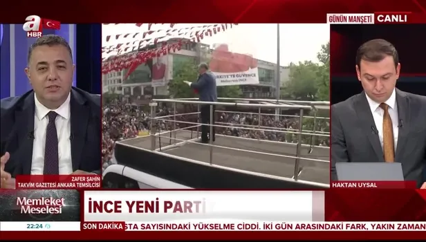 Muharrem İnce yeni parti kuracak mı? Takvim Gazetesi Ankara Temsilcisi Zafer Şahin'den flaş açıklama